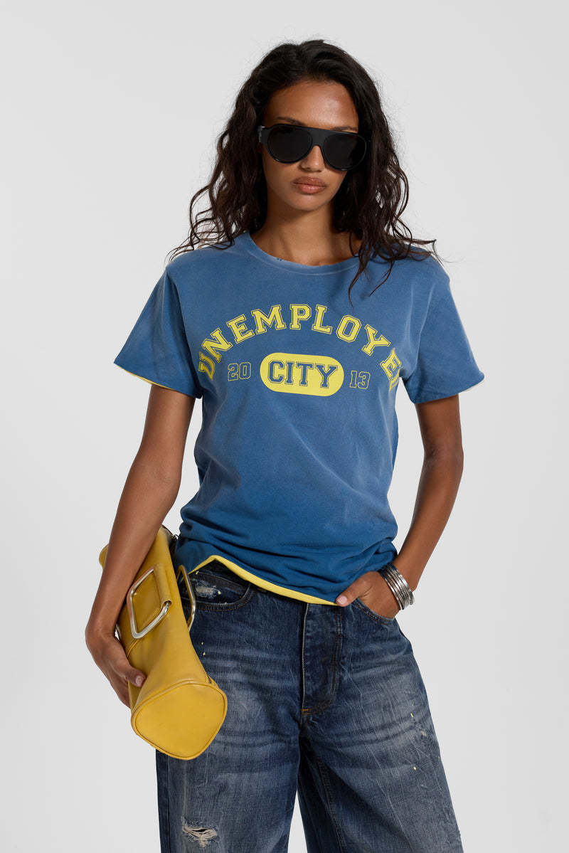 Unemployed City Reversible T-Shirt