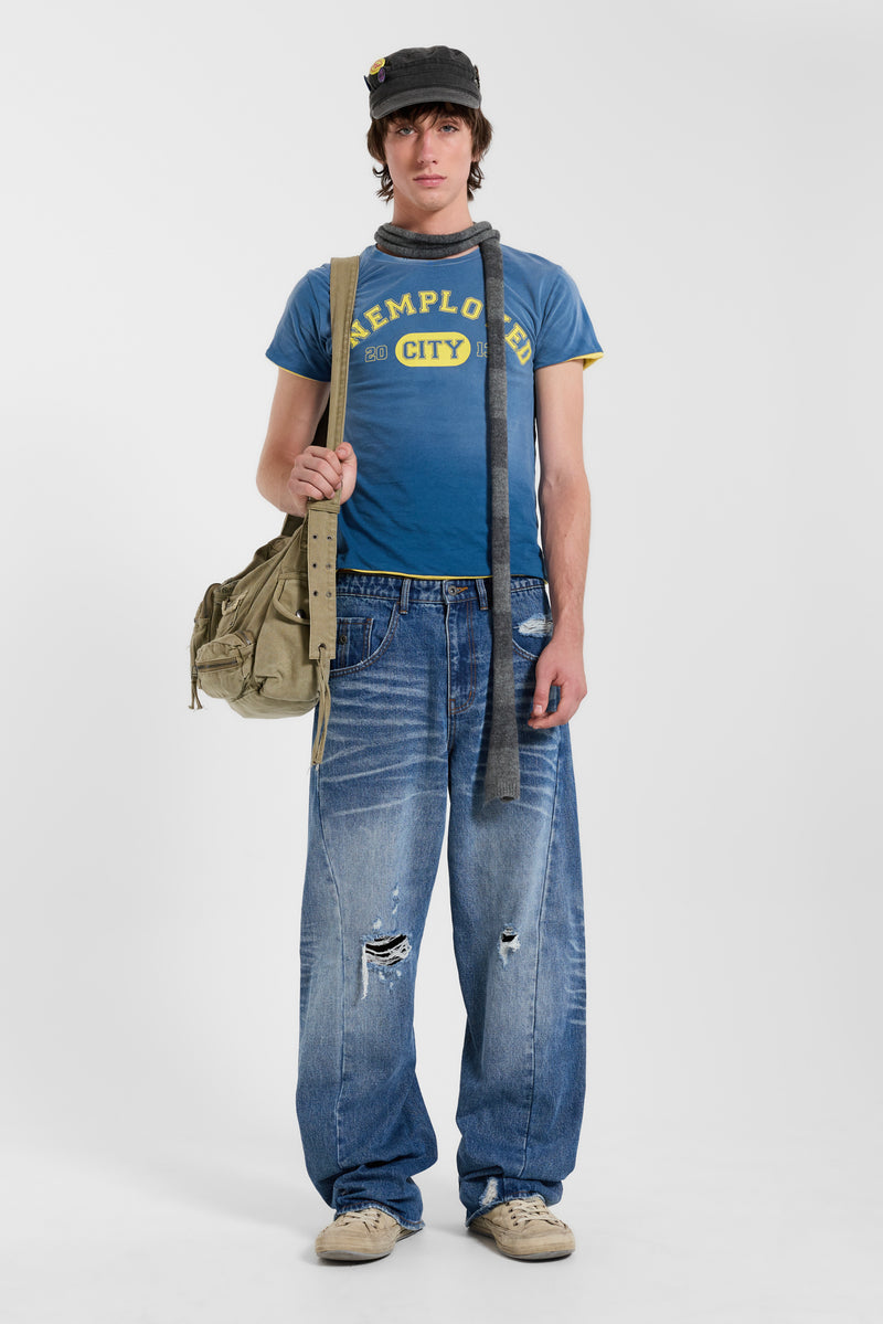 Unemployed City Reversible T-Shirt