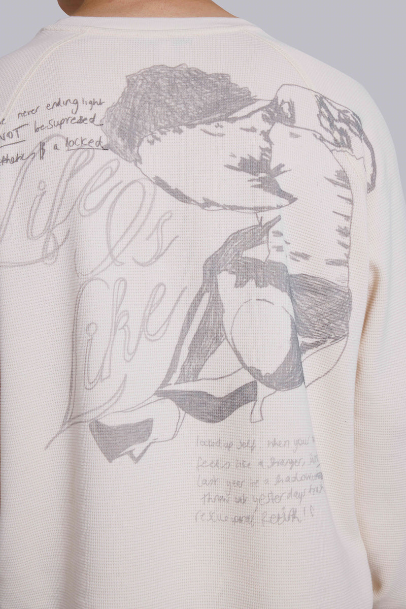 Sketch Waffle Top