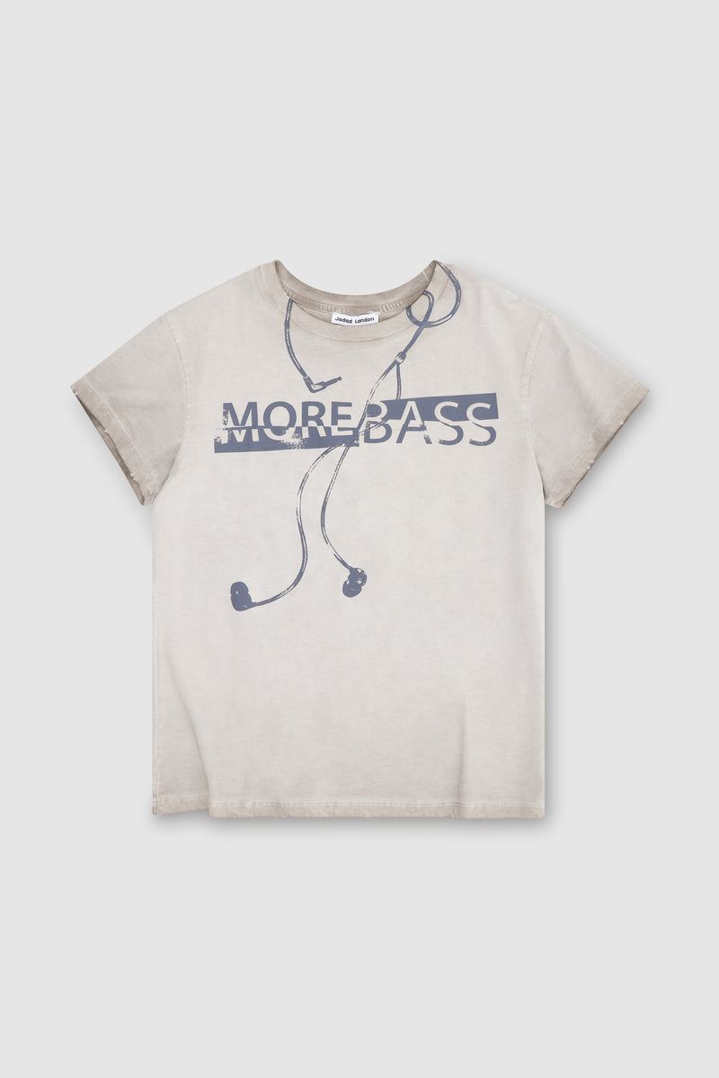 More Bass Tea Stained T-Shirt