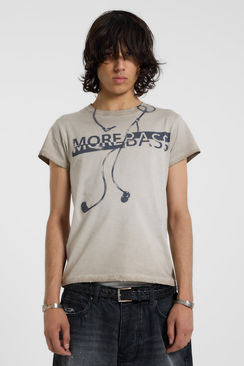 More Bass Tea Stained T-Shirt