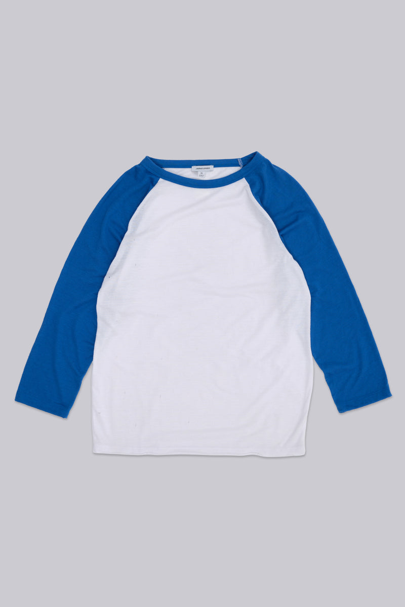Blue Los Angeles Raglan Top