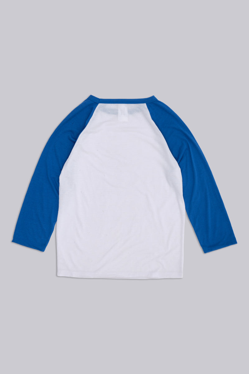 Blue Los Angeles Raglan Top