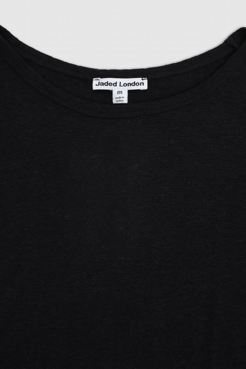 Black Slub T-Shirt – view 7