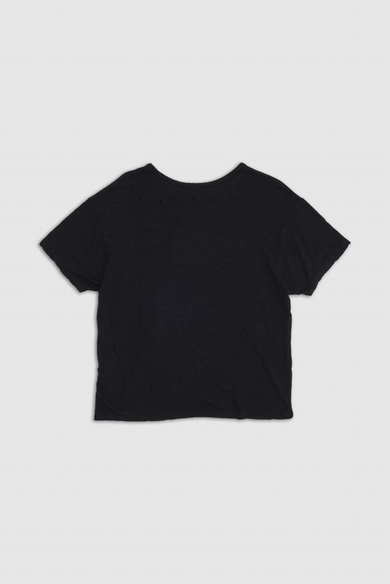 Black Slub T-Shirt – view 2
