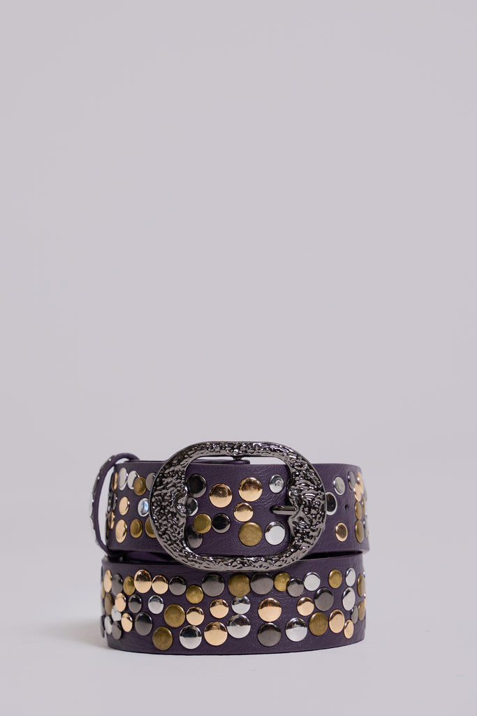Amethyst Studded belt
