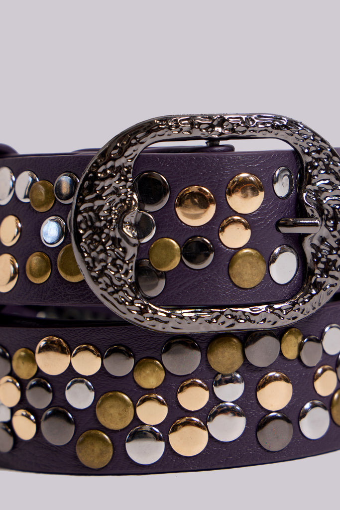 Amethyst Studded belt