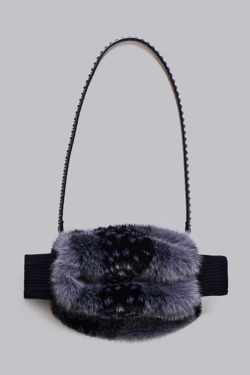 Oksana Faux Fur Muff Bag