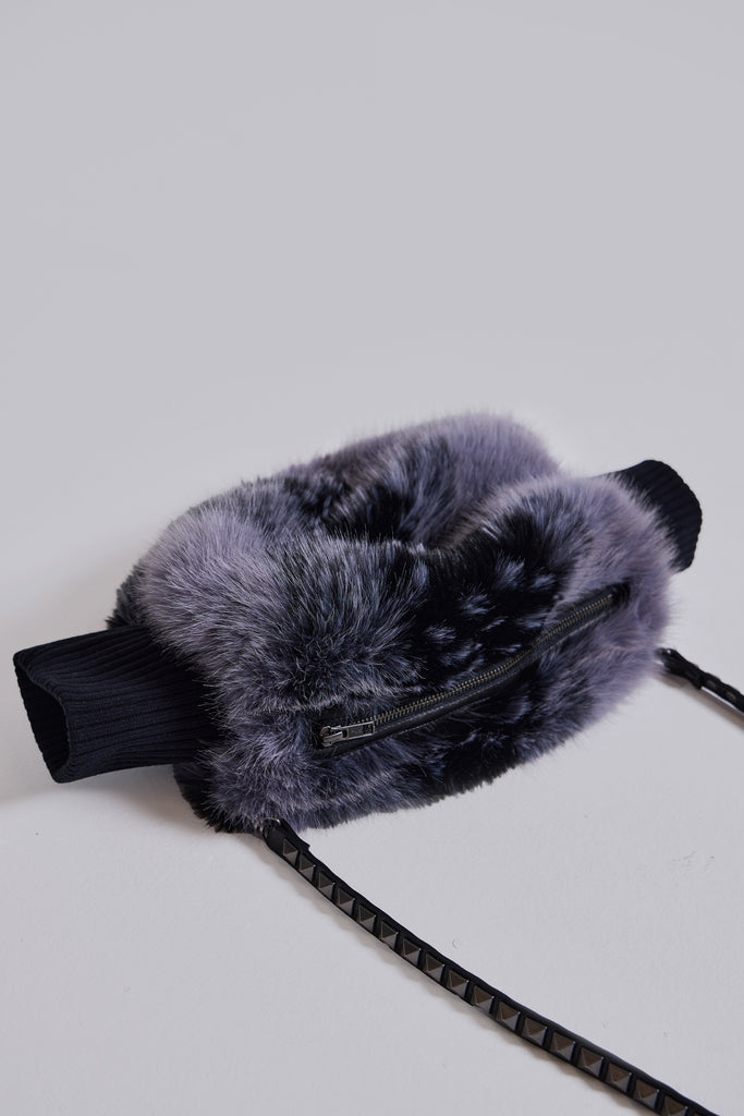 Oksana Faux Fur Muff Bag