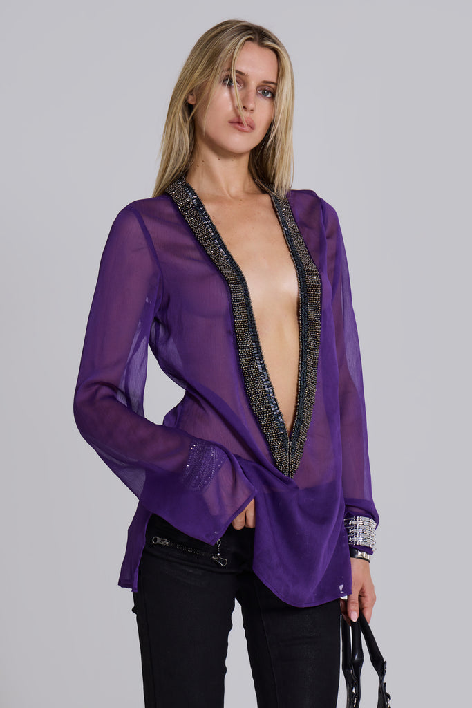 Morena Beaded Mini Dress