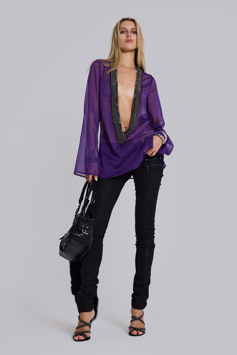 Morena Beaded Mini Dress