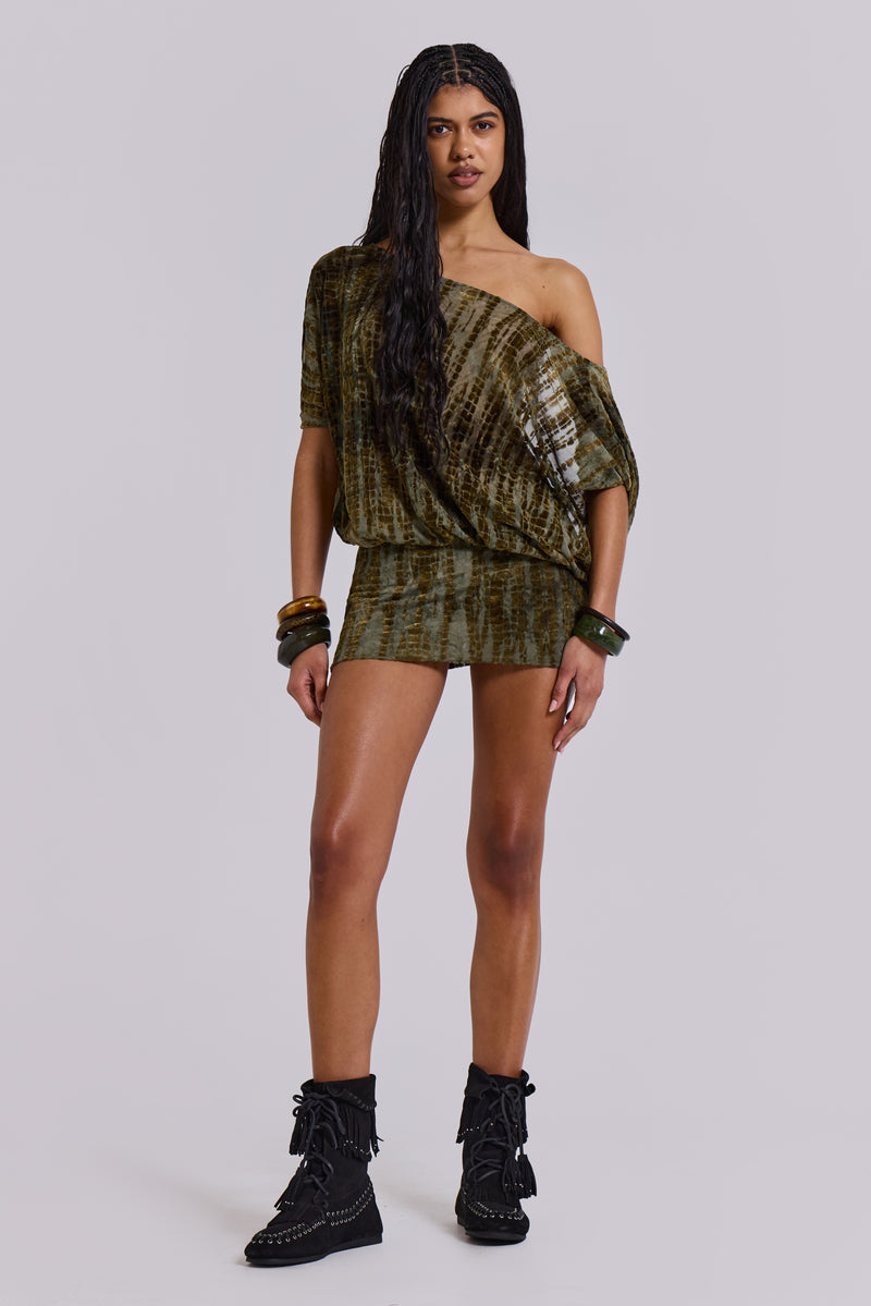 ophidian devore backless mini dress jaded london Ophidian Devore Backless Minidress (Women)