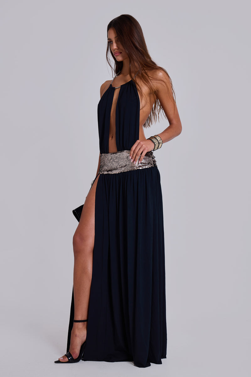Oryx Maxi Dress with Sequins