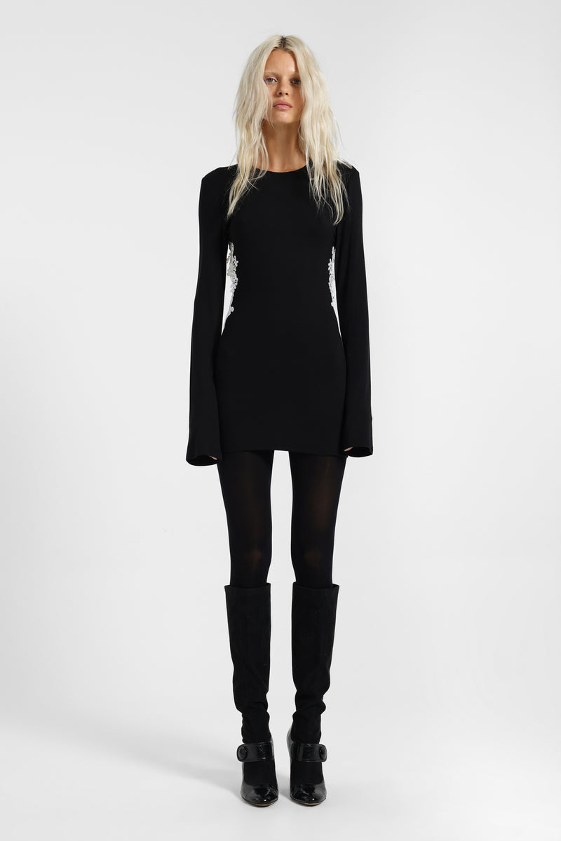 Emina Applique Mini Dress