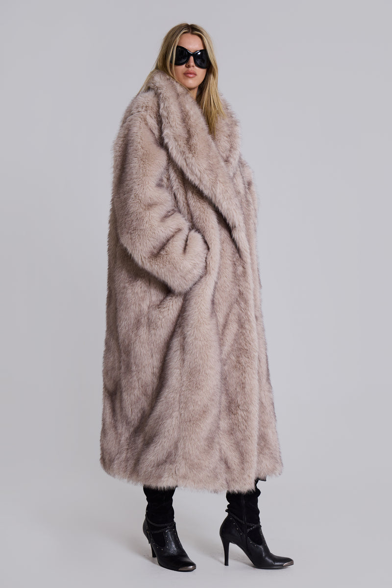 Alaska Faux Fur Coat