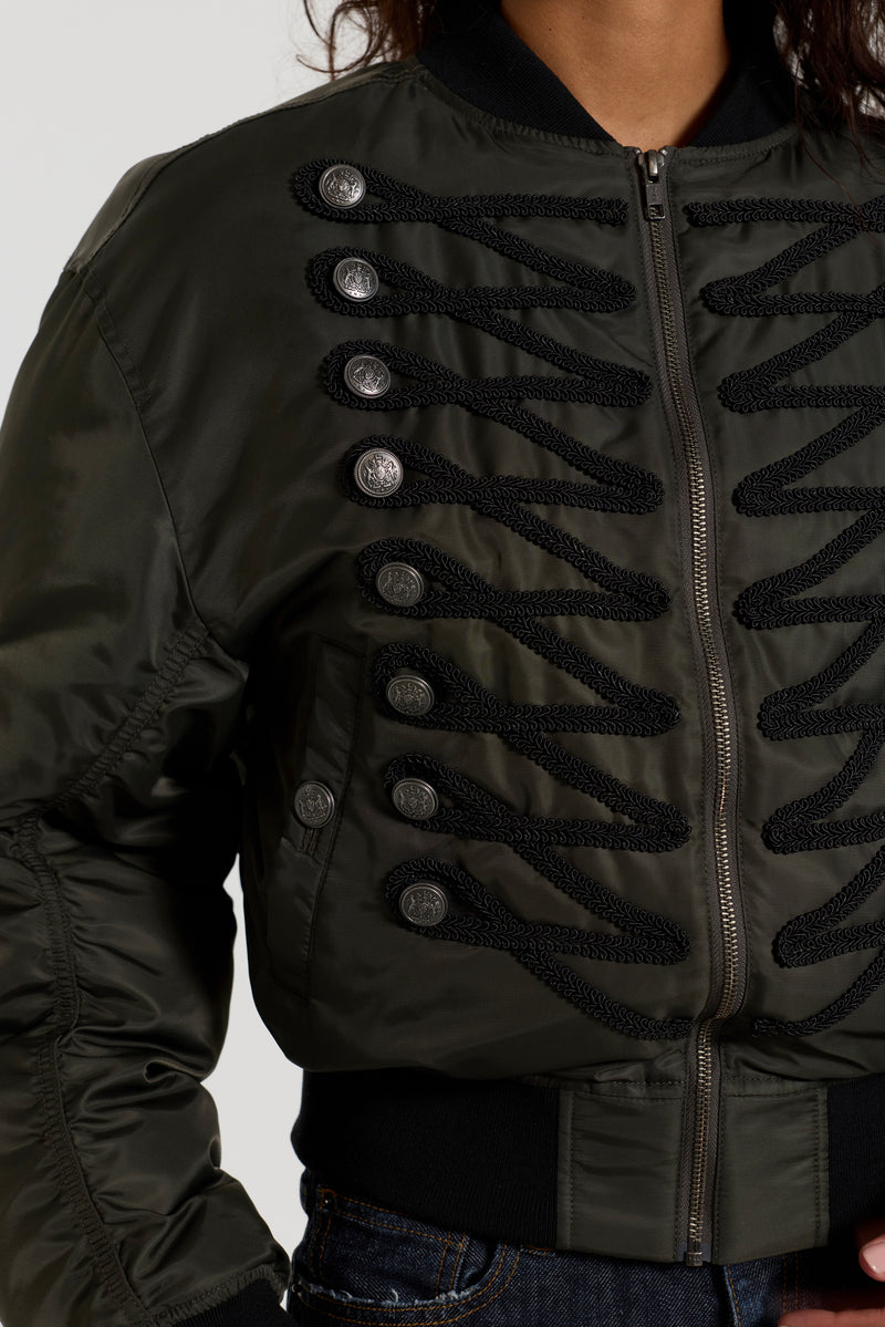 Irsa Military Bomber Jacket