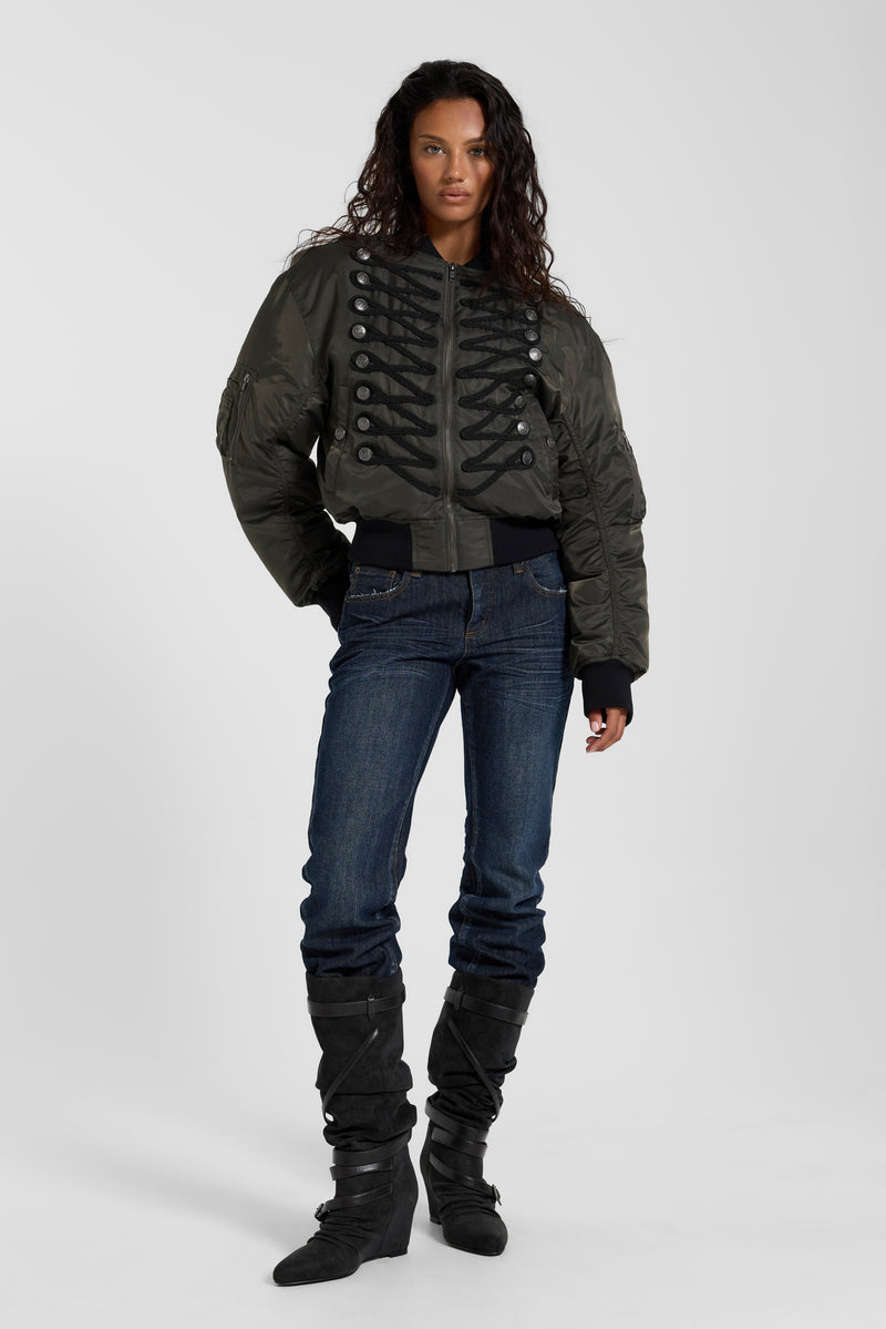 Irsa Military Bomber Jacket