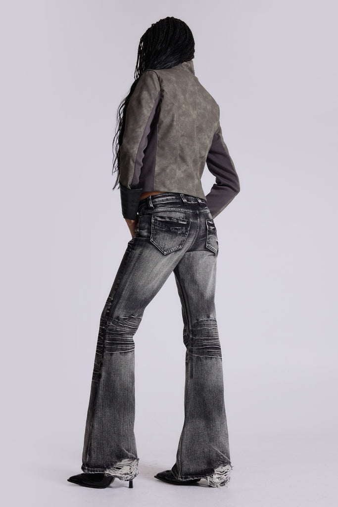 Shop Washed Black Drift Jeans | Jaded London