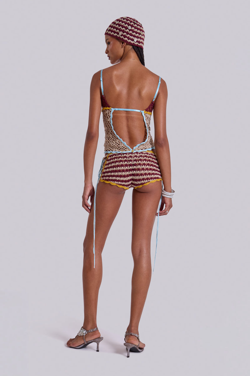 Kalani Crochet Mini Shorts