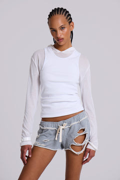 LDN Mini Monster Shorts - M / Grey