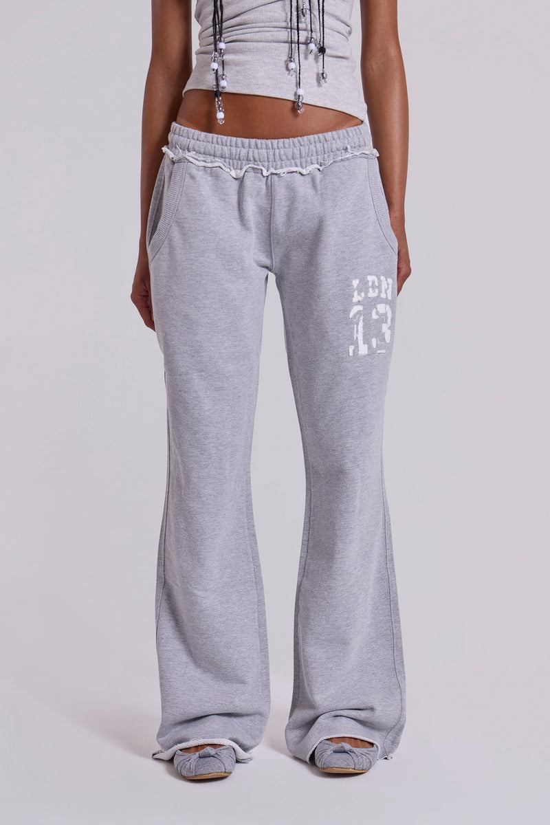 13 Grey Marl Slim Monster Joggers