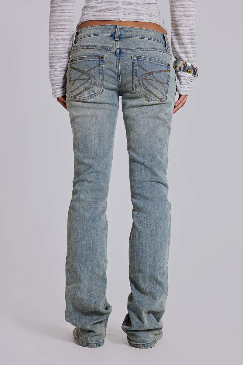 Cooper Bootcut Jeans in Light Blue