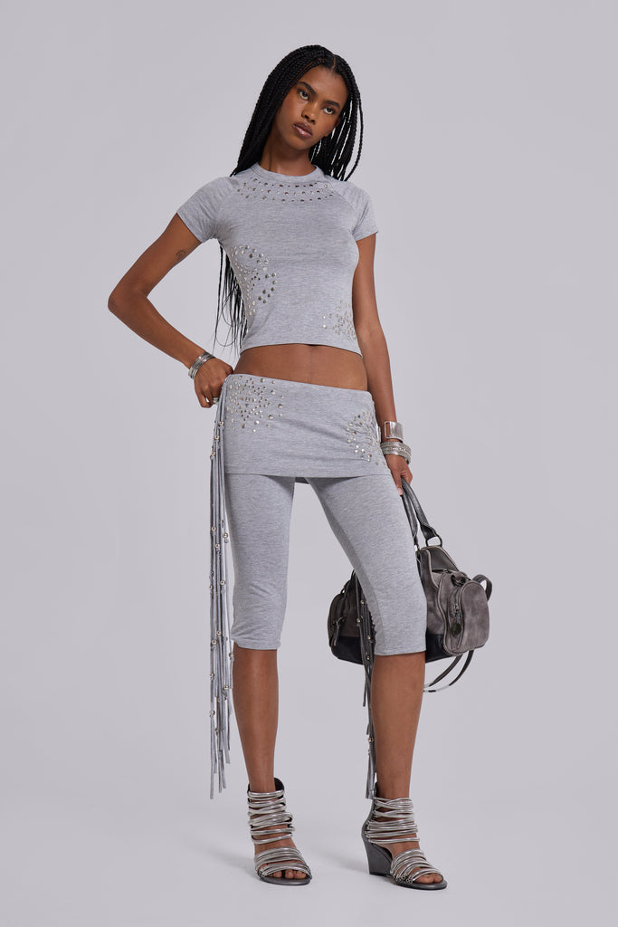 Sita Studded Capri Trousers