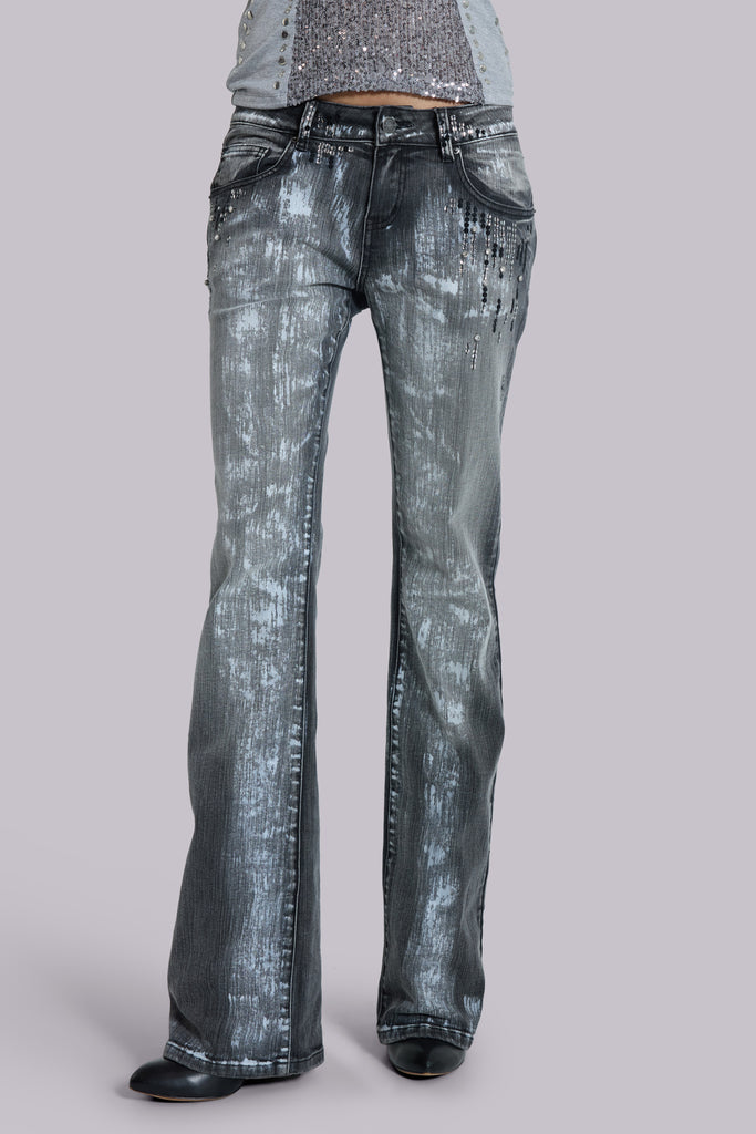 Sequin Bootcut Cooper Jeans