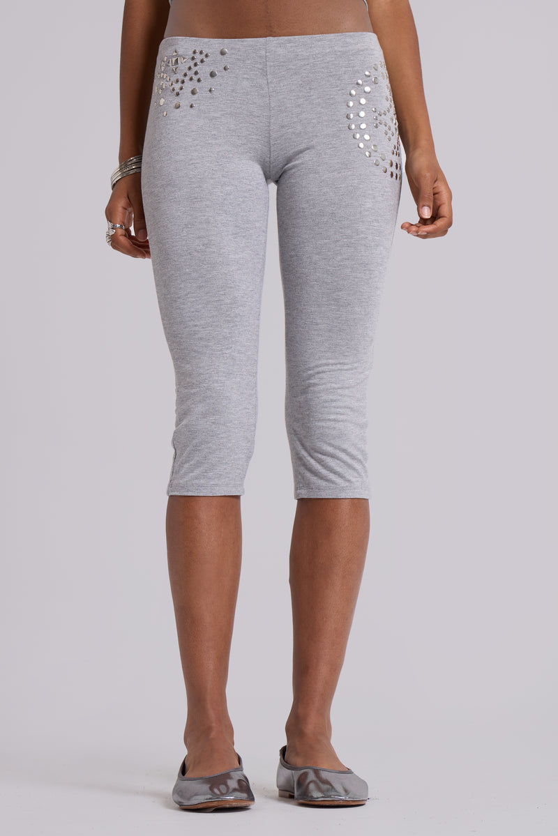 Sita Studded Capri Trousers