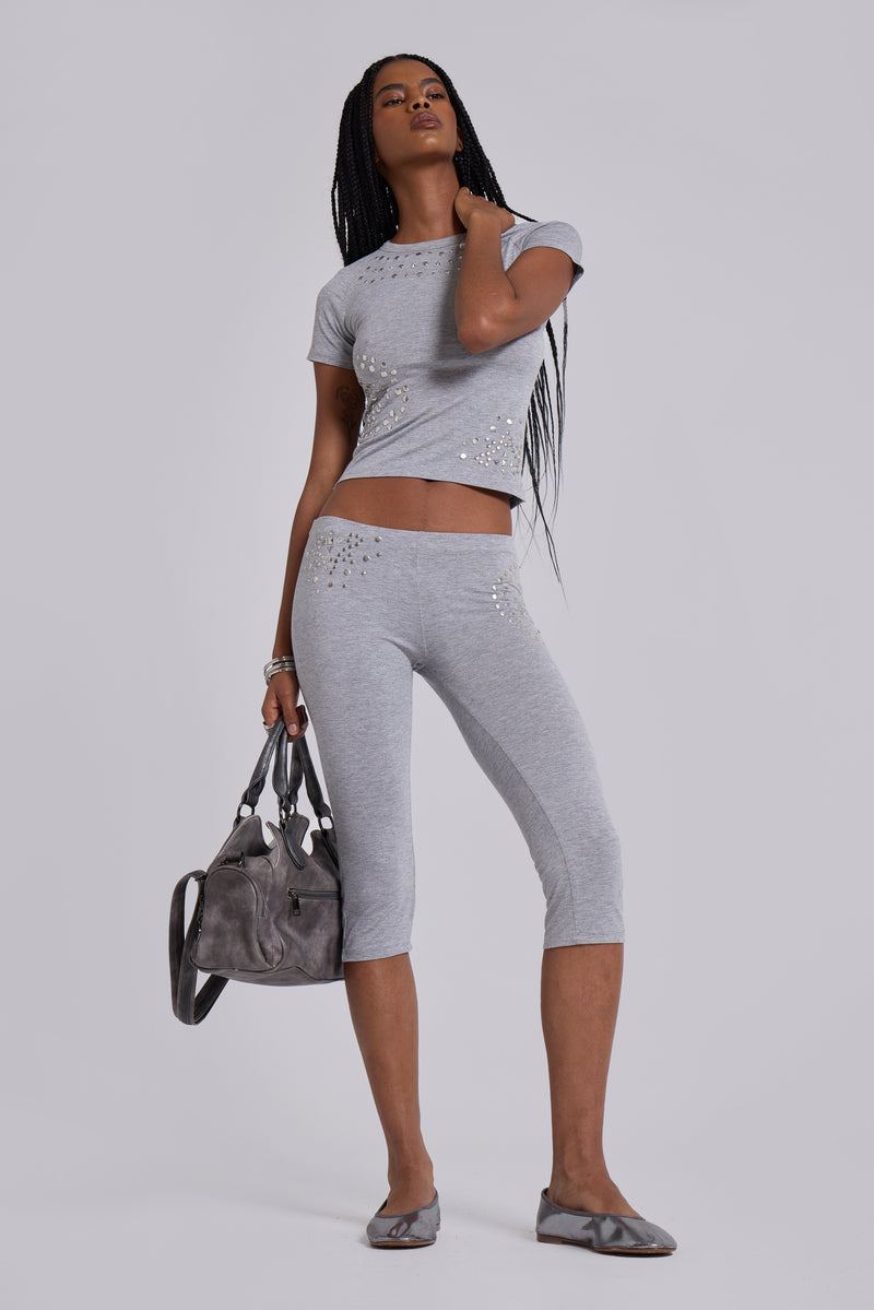 Sita Studded Capri Trousers