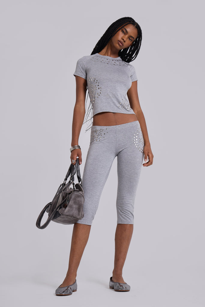 Sita Studded Capri Trousers