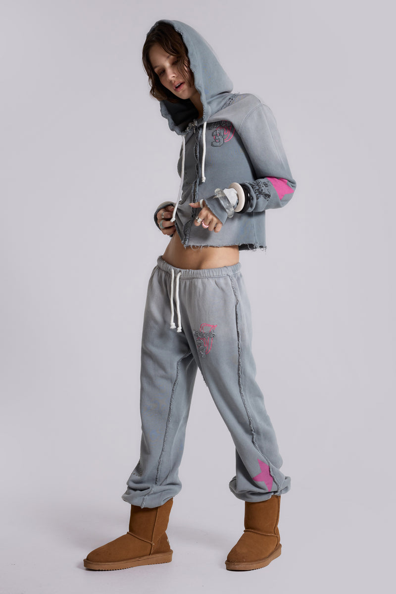 Cleo Graphic Zip Through Hoodie