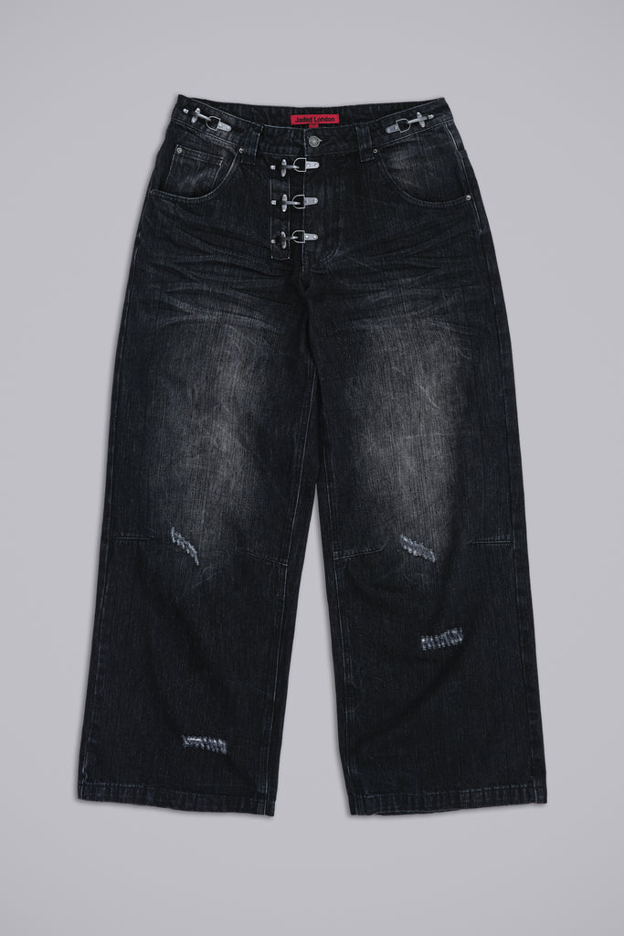 Ashen Clasp Colossus Jeans | Jaded London | Clothing