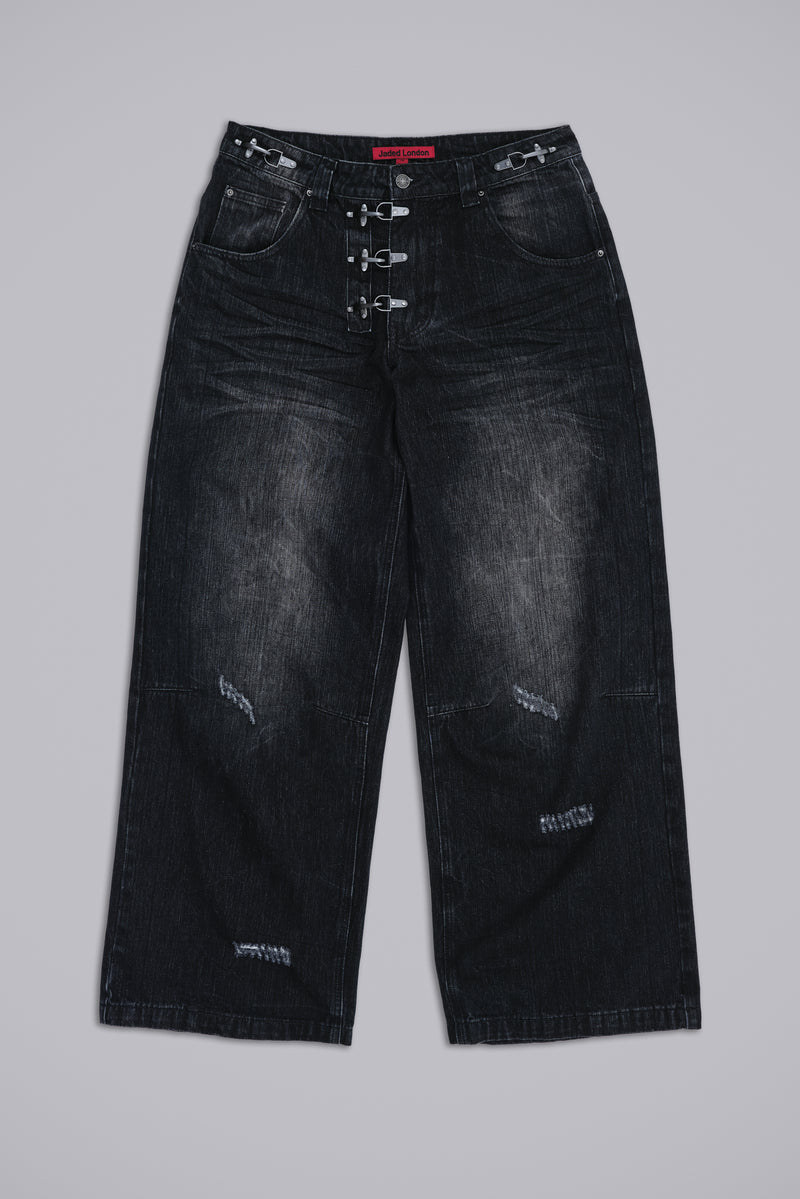 Ashen Clasp Colossus Jeans | Jaded London | Clothing