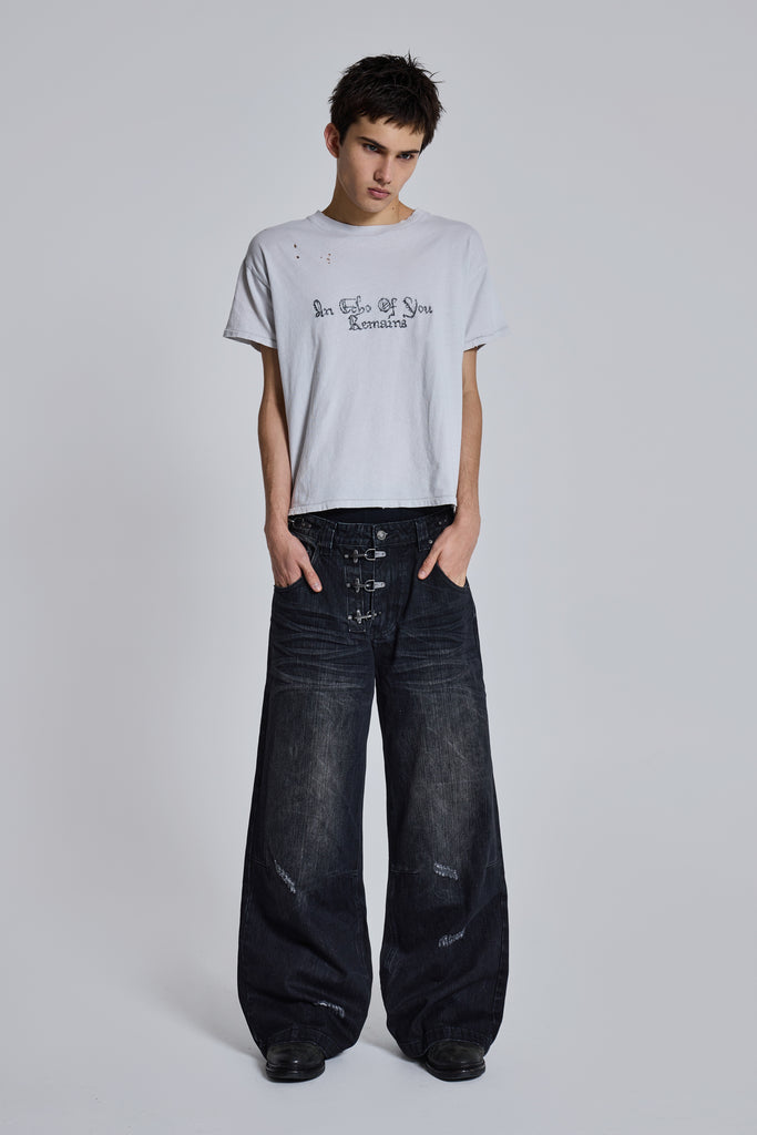 Ashen Clasp Colossus Jeans | Jaded London | Clothing