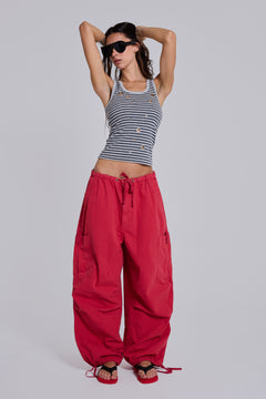 Red Parachute Cargo Pants – view 1