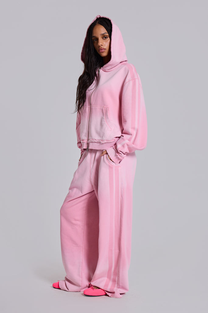 Pink Sporty Baggy Monster Joggers | Jaded London | Clothing
