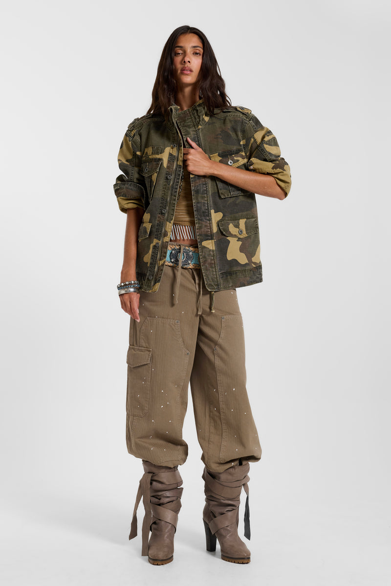 Bailee Low Rise Paint Cargos
