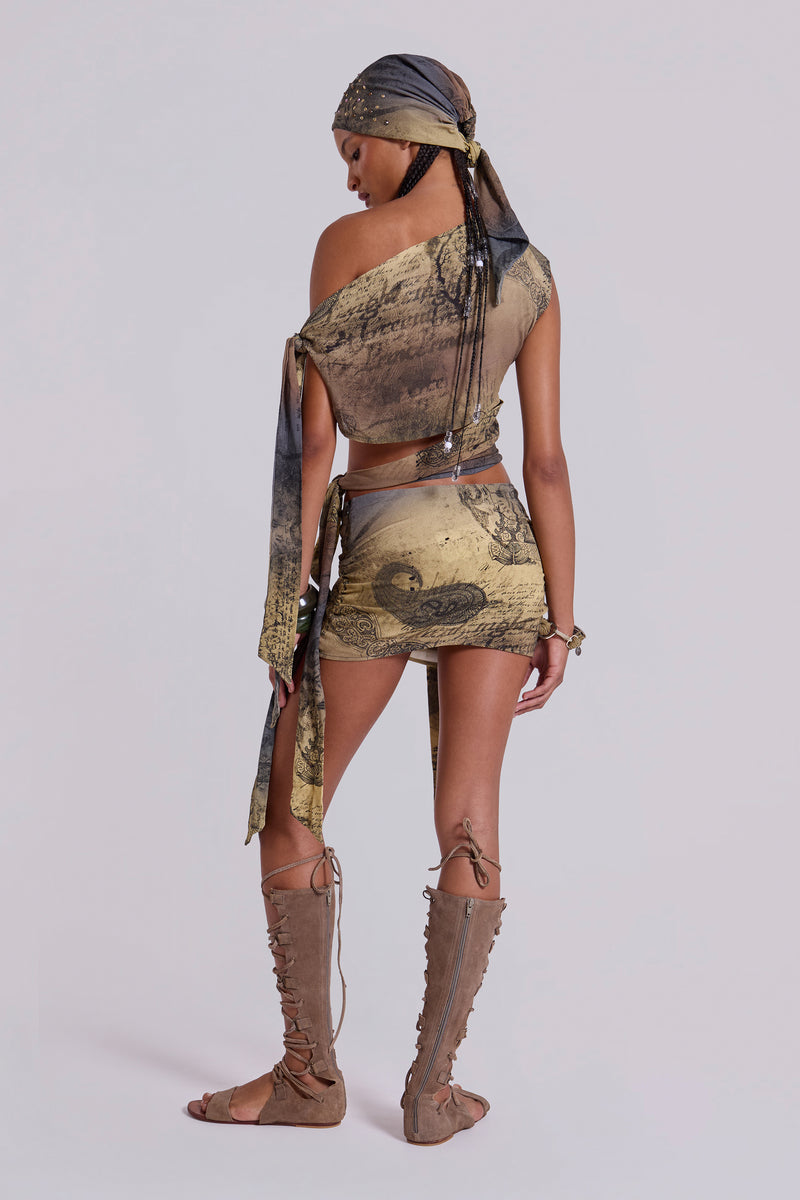 Calia Asymmetric Mini Skirt