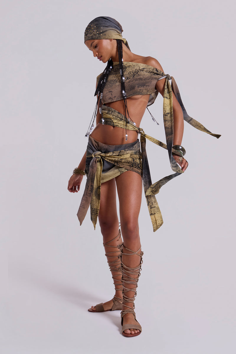 Calia Asymmetric Mini Skirt