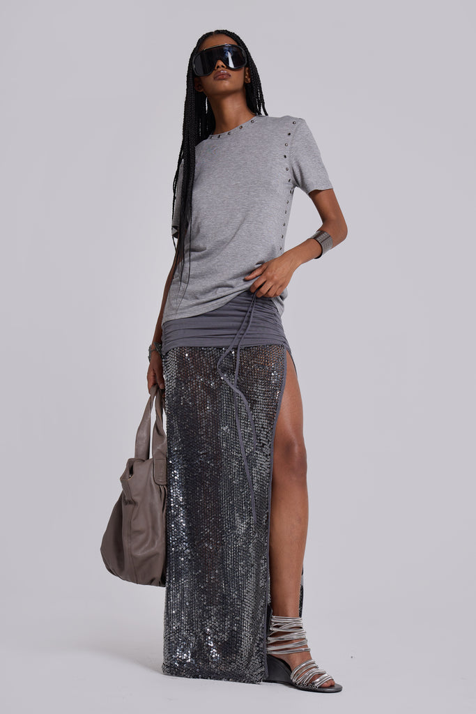 Selina Sequin Maxi Skirt