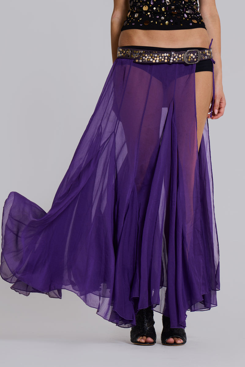 Miria Chiffon Maxi Skirt