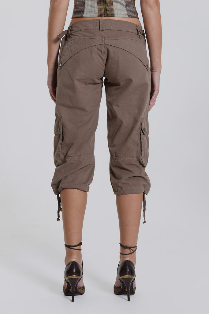 Cropped Cargo Trousers | Jaded London