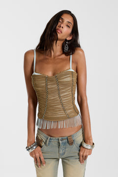 Cherrie Embellished Corset Top – view 1