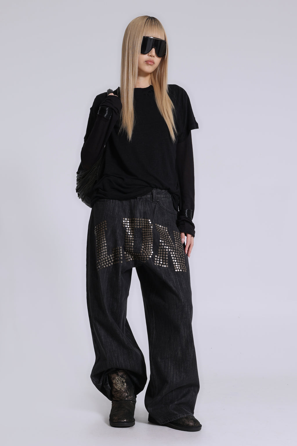 LDN Stud XL Colossus Jeans | Jaded London