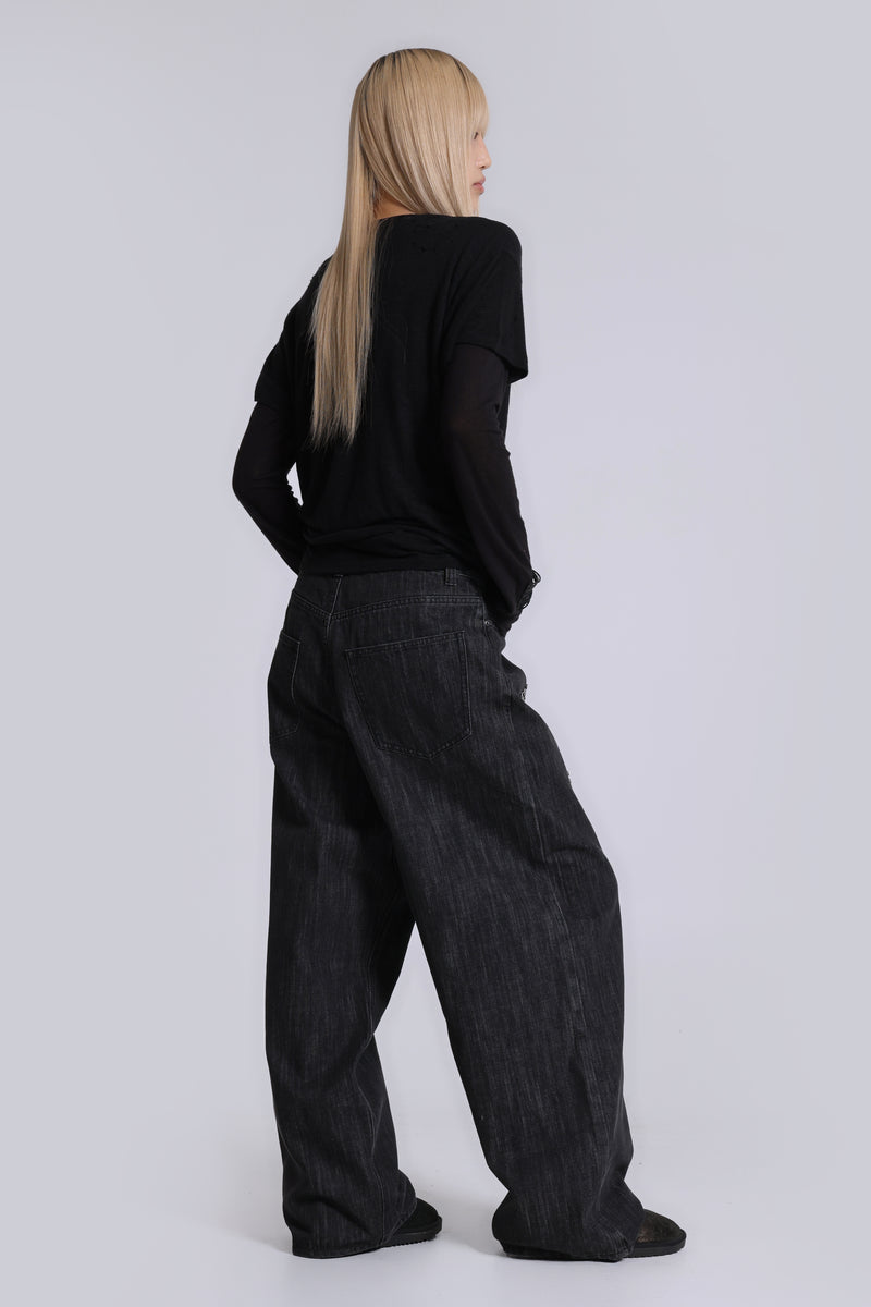 LDN Stud XL Colossus Jeans | Jaded London