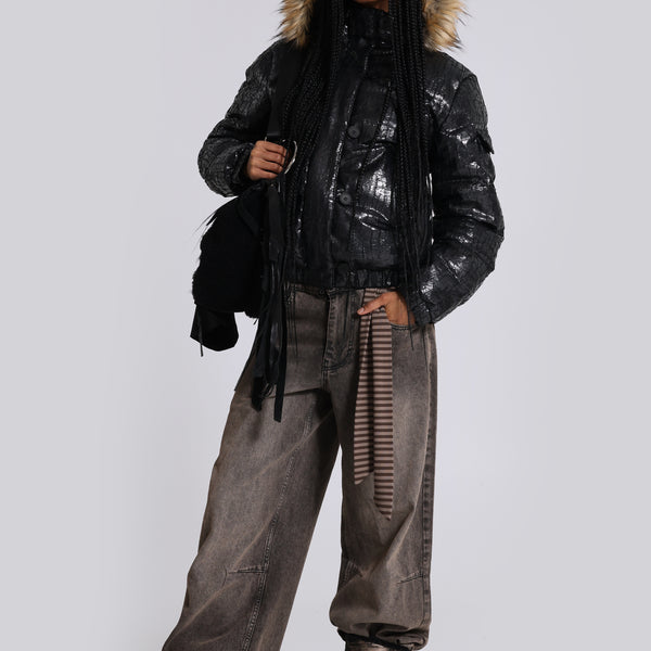 Shop Acid Brown Colossus Jeans | Jaded London | Clothing
