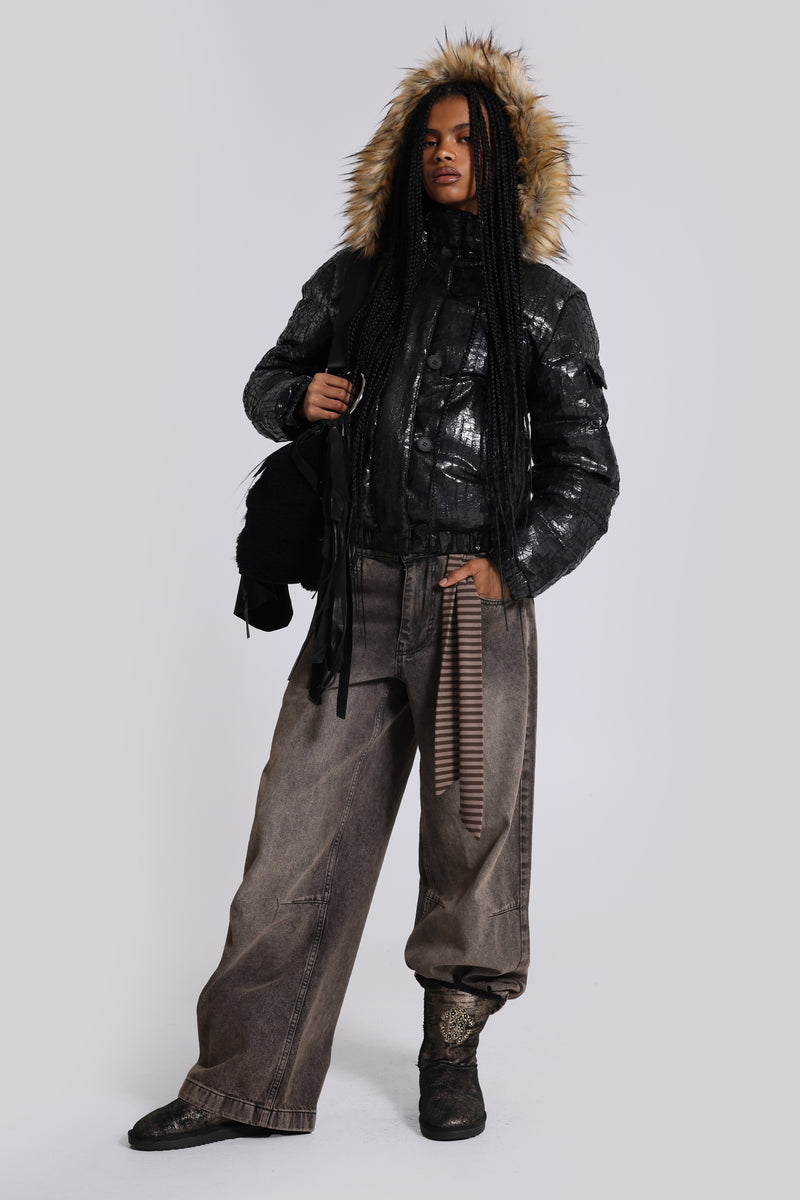 Phantom Puffer Jacket | Jaded London