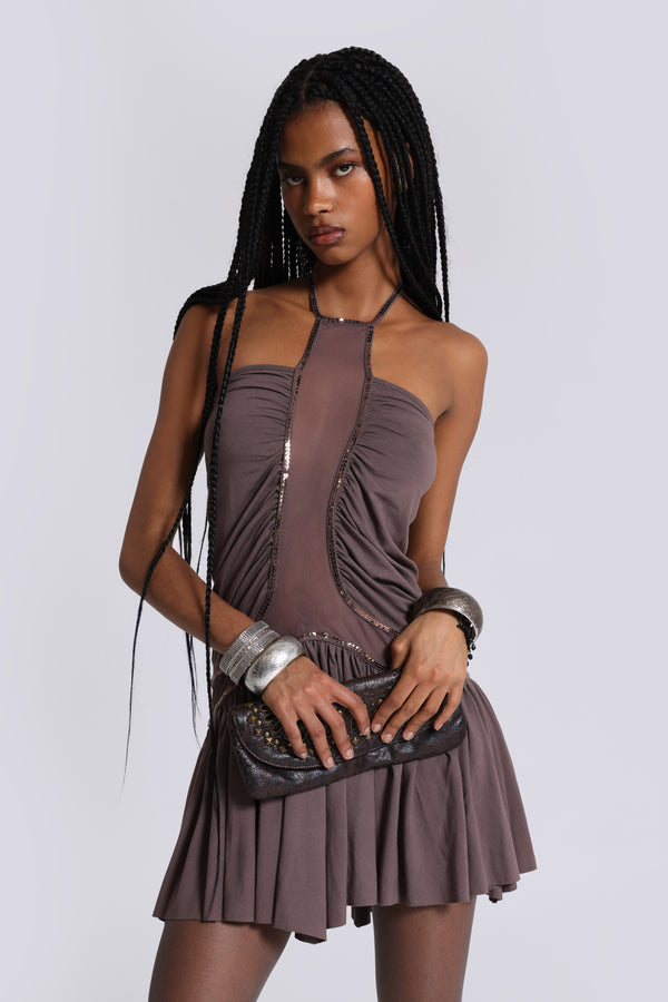 Calisse Backless Mini Dress