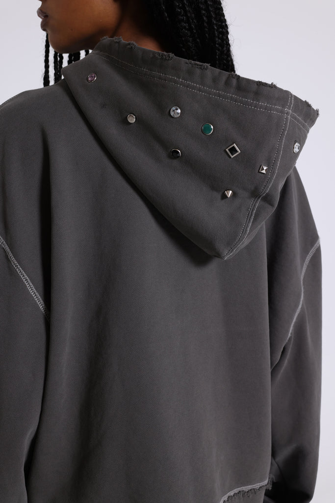 Trixa Jewel Studded Hoodie